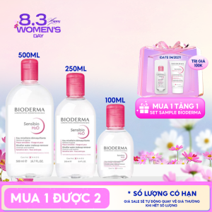 Nước Tẩy Trang Bioderma Dành Cho Da Nhạy Cảm